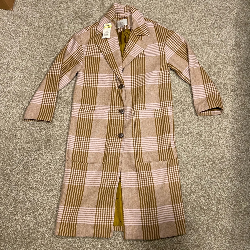 • a new day trench coat•